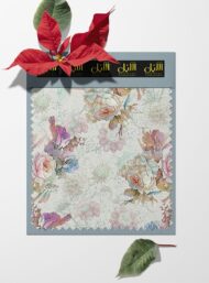 Rose flower style with pink,green colors - Image 6