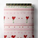 Heart flower style with red,pink colors