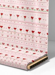 Heart flower style with red,pink colors - Image 4