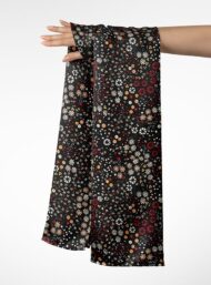 Bloom flower style with black,red colors - Image 3