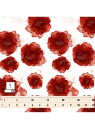 Petal flower style with red, white colors - Image 5