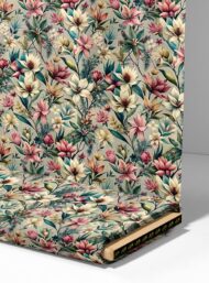 Petal flower style with pink,green colors - Image 4