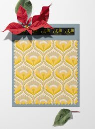 Petal flower style with yellow,white colors - Image 6