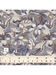 Petal flower style with grey,blue colors - Image 5