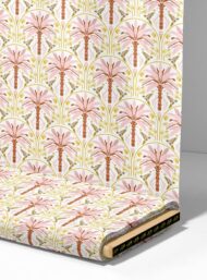 Palm flower style with pink,green colors - Image 4