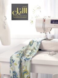 Leaf flower style with blue,green colors - Image 7