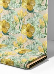 Leaf flower style with yellow,green colors - Image 4