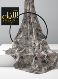 Petal flower style with brown,grey colors - Image 2