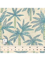 Palm nature style with green,blue colors - Image 5