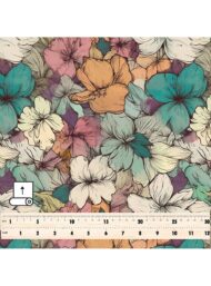 Petal flower style with pink,green colors - Image 5