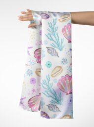 Shell ocean and sky style with pink,blue colors - Image 3