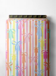 Bow mixed style with pink,blue colors