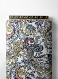 Flower floral style with blue,yellow colors