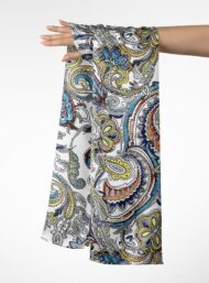 Flower floral style with blue,yellow colors - Image 3