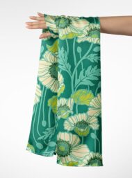 Petal flower style with green,yellow colors - Image 3