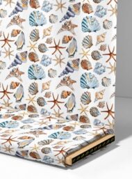 Shell ocean and sky style with brown,blue colors - Image 4