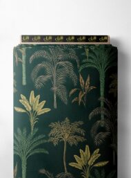 Palm nature style with green,yellow colors