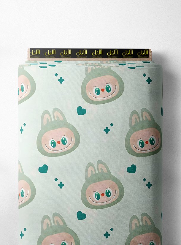 LAI01-2847_1.jpg Face animal style with green,pink colors - Image 1