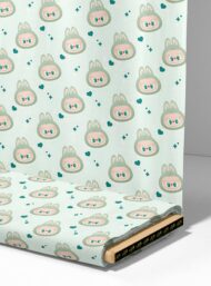 Face animal style with green,pink colors - Image 4