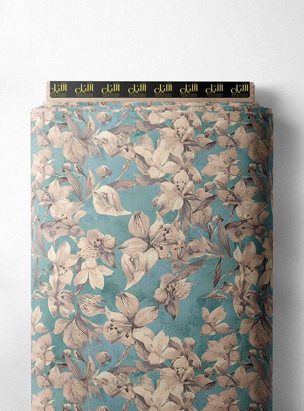 LAI01-2848_1.jpg Petal flower style with blue,white colors - Image 1