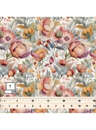 Petal flower style with pink,green colors - Image 5