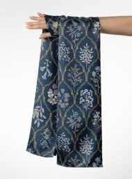 Leaf flower style with blue,white colors - Image 3