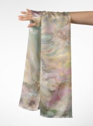 Bloom flower style with pink,green colors - Image 3