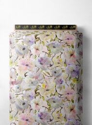 Petal flower style with pink,white colors