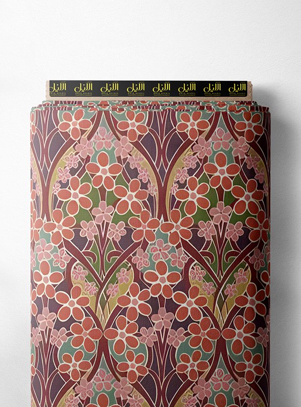 LAI01-2869_1.jpg Petal flower style with red,pink colors - Image 1