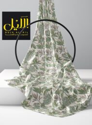 Leaf nature style with green,pink colors - Image 2