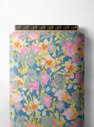 Petal flower style with pink,yellow colors