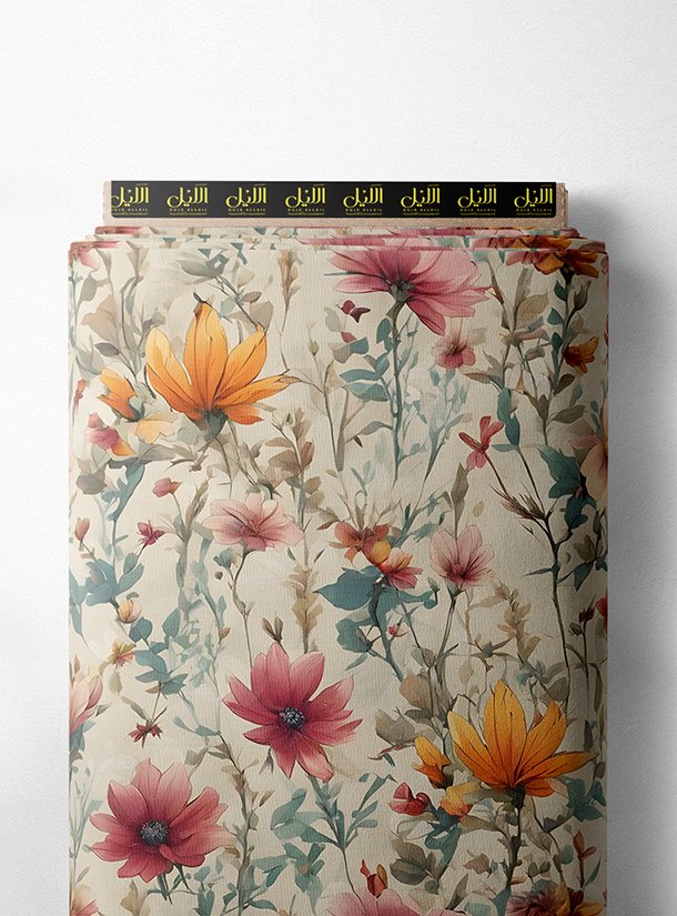 LAI01-2875_1.jpg Petal flower style with pink,yellow colors - Image 1