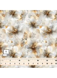 Petal flower style with white,yellow colors - Image 5