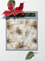 Petal flower style with white,yellow colors - Image 6
