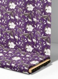 Petal flower style with white,grey colors - Image 4