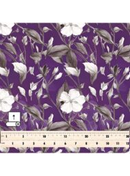 Petal flower style with white,grey colors - Image 5