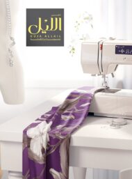 Petal flower style with white,grey colors - Image 7