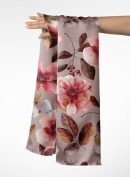 Petal flower style with pink,brown colors - Image 3