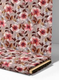 Petal flower style with pink,brown colors - Image 4