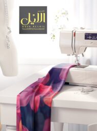 Bloom flower style with pink,purple colors - Image 7