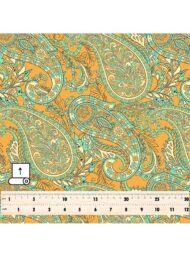 Floral others style with orange,green colors - Image 5