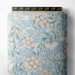 Bloom flower style with blue,pink colors