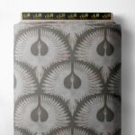 Feather others style with grey,white colors