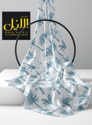 Palm nature style with blue colors - Image 2