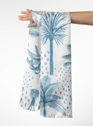 Palm nature style with blue colors - Image 3