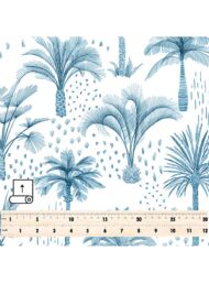 Palm nature style with blue colors - Image 5