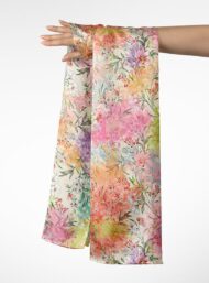 Petal flower style with pink,green colors - Image 3