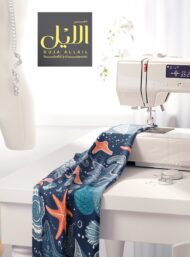 Sea ocean and sky style with blue,orange colors - Image 7