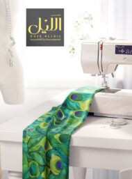 Feather nature style with green,blue colors - Image 7