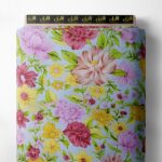 Bloom flower style with pink,yellow colors